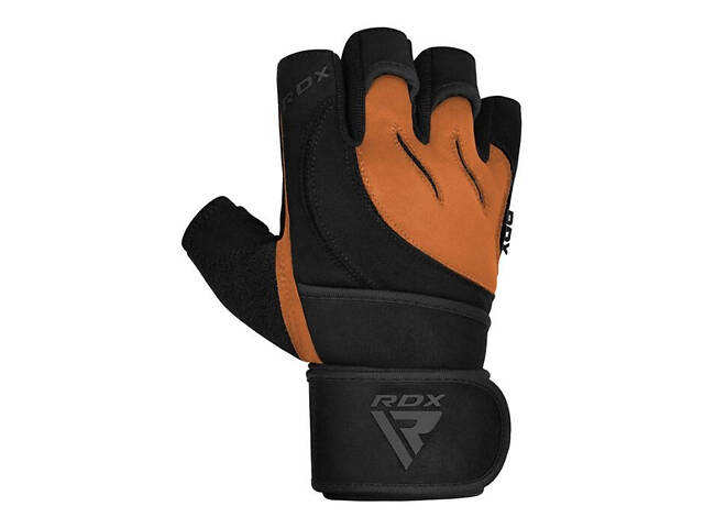 Рукавички для фітнесу RDX MICRO TAN/BLACK PLUS-S - Фото 2
