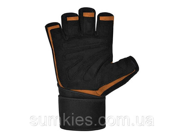 Рукавички для фітнесу RDX MICRO TAN/BLACK PLUS-S - Фото 3