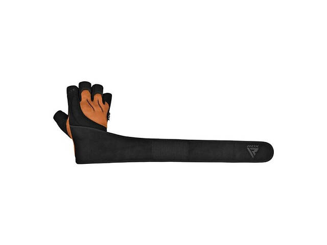 Перчатки для фитнеса RDX MICRO TAN/BLACK PLUS-S - Фото 4