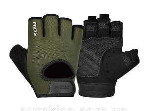 Рукавички для фітнесу RDX T1 Army Green XL