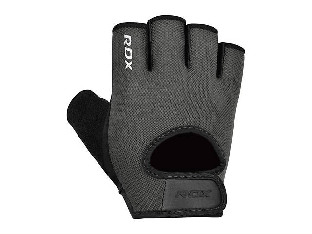 Рукавички для фітнесу RDX T1 Grey XL - Фото 2