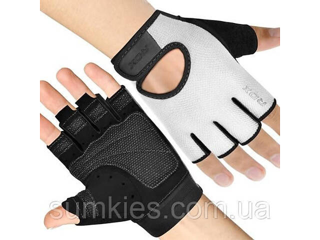 Рукавички для фітнесу RDX T1 White S - Фото 4