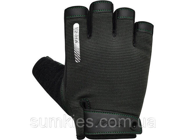 Рукавички для фітнесу RDX T2 Half Army Green M - Фото 3