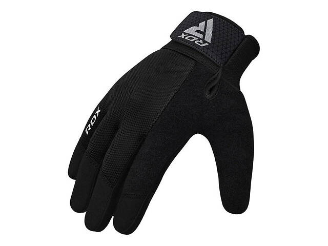 Рукавички для фітнесу RDX W1 Full Finger Plus Black M - Фото 2