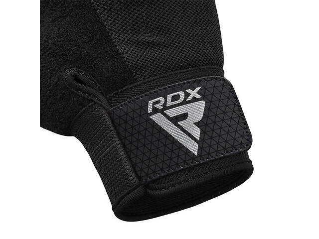 Рукавички для фітнесу RDX W1 Full Finger Plus Black M - Фото 8