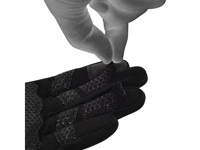 Перчатки для фитнеса RDX W1 Full Finger Plus Grey S - Фото 4