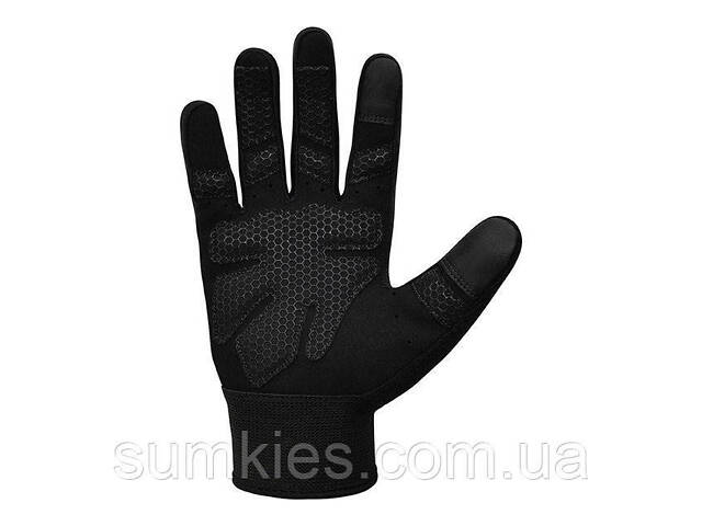 Рукавички для фітнесу RDX W1 Full Finger Army Green S - Фото 3