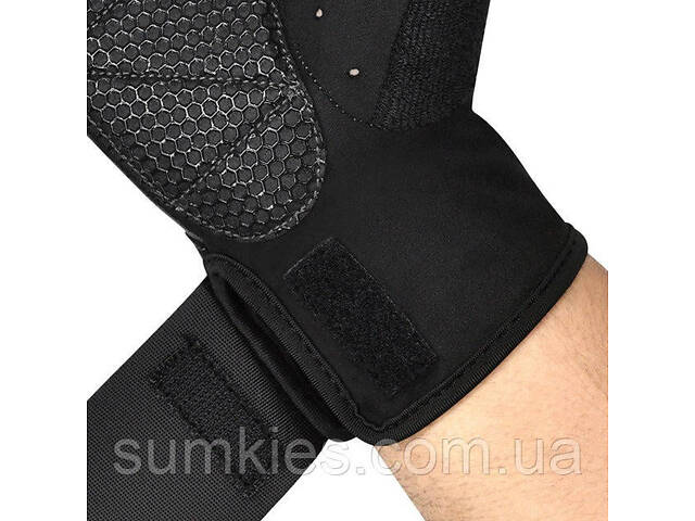 Рукавички для фітнесу RDX W3 GREY WITH EVA PADDING-S - Фото 6