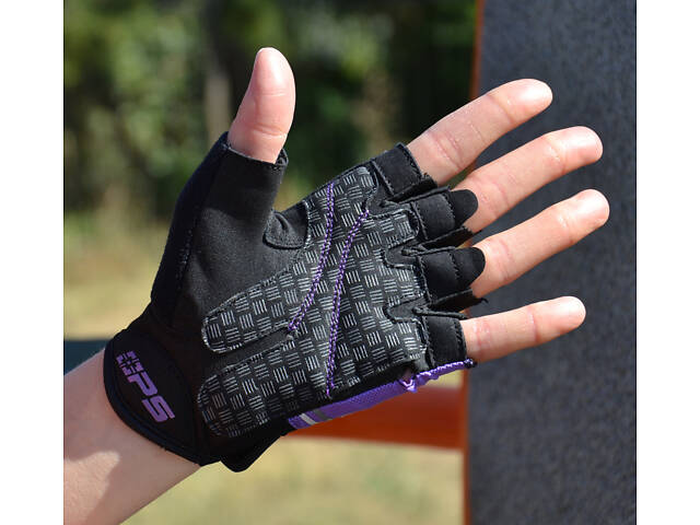 Рукавички для фітнесу та важкої атлетики Power System PS-2920 Fit Girl Evo Purple S - Фото 6