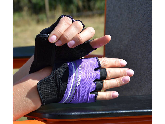 Рукавички для фітнесу та важкої атлетики Power System PS-2920 Fit Girl Evo Purple S - Фото 10