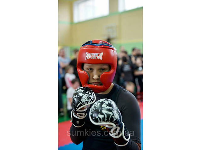 Рукавички для Karate PowerPlay 3092KRT Чорні-Білі M - Фото 8