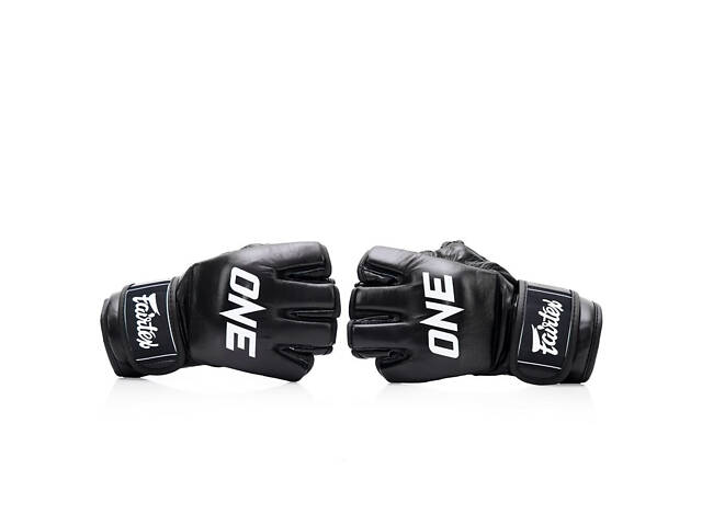 Рукавиці для ММА Fairtex FGV12 ONE Black L - Фото 4