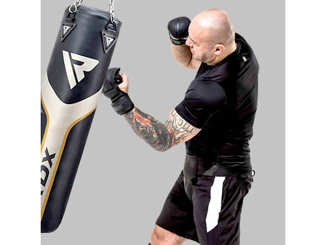 Рукавиці для ММА (Греплінгові рукавички) RDX T15 Noir Inner Matte Black XL - Фото 5