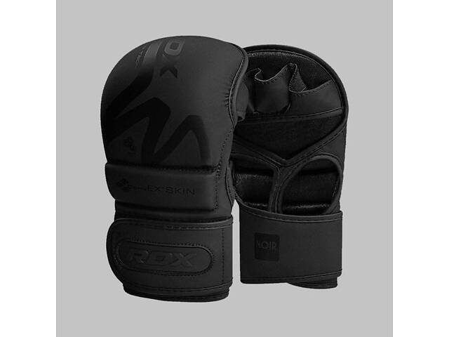 Рукавиці для ММА (Греплінгові рукавички) RDX T15 Noir Inner Matte Black XL - Фото 6