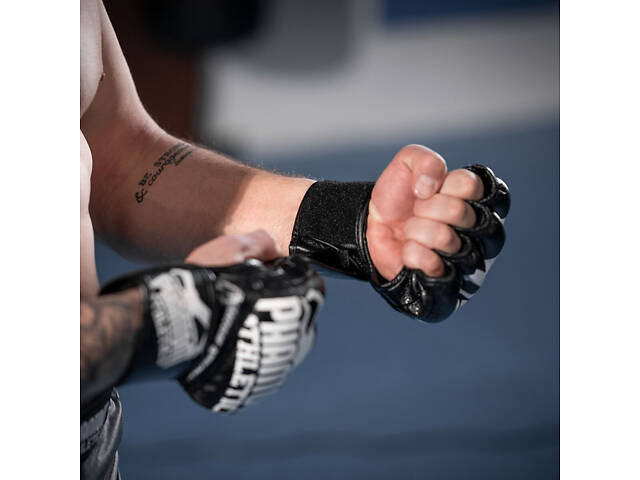 Рукавички для ММА Phantom Blackout Black S/M - Фото 5