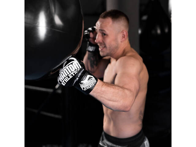 Рукавички для ММА Phantom Blackout Black S/M - Фото 7