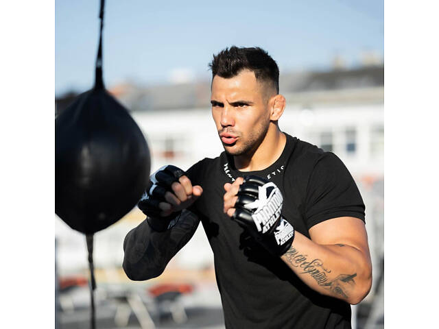 Рукавички для ММА Phantom Blackout Black S/M - Фото 9