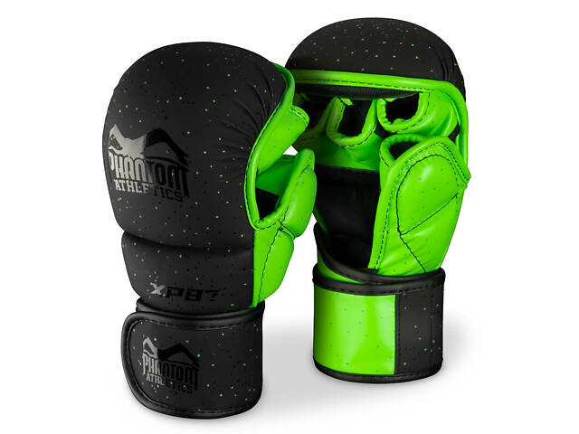 Рукавиці для ММА Phantom Galaxy Black S/M - Фото 1