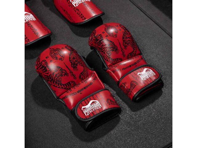 Рукавиці для ММА Phantom Muay Thai Red S/M - Фото 7
