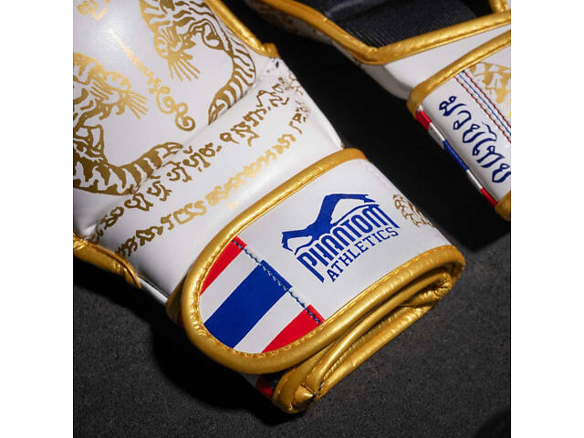 Рукавиці для ММА Phantom Muay Thai White Gold L/XL - Фото 9