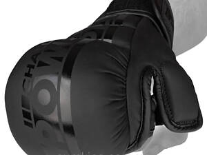 Рукавиці для MMA PowerPlay PP_3033 Ultra Matt Чорні S