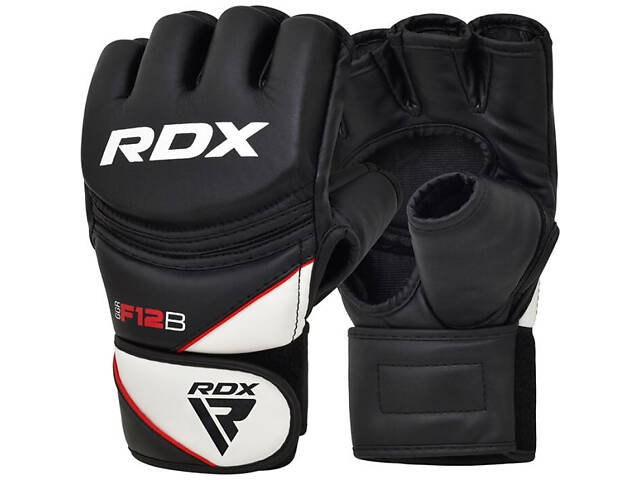 Рукавиці для ММА RDX F12 Model GGRF Black S - Фото 1