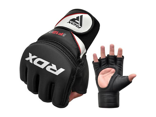 Рукавиці для ММА RDX F12 Model GGRF Black S - Фото 2