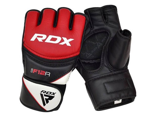 Рукавиці для ММА RDX F12 Model GGRF Red S - Фото 3
