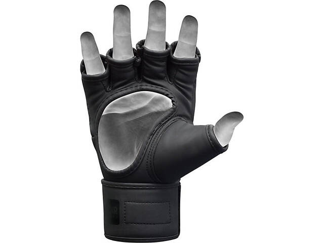 Рукавиці для ММА RDX F15 Noir Matte Black S - Фото 3