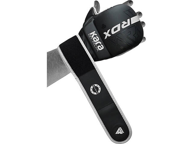 Рукавиці для ММА (Греплінгові рукавички) RDX F6 KARA Matte White Plus L/XL - Фото 3