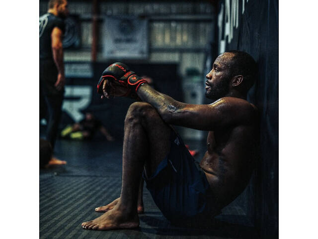 Рукавиці для ММА (Греплінгові рукавички) RDX F6 KARA Matte Red Plus L/XL - Фото 6