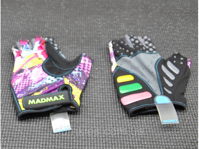 Рукавички для інвалідного візка MadMax GWC-002 Short Fingers 2 M - Фото 4