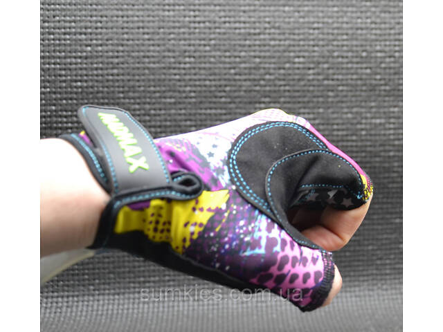 Рукавички для інвалідного візка MadMax GWC-002 Short Fingers 2 M - Фото 5