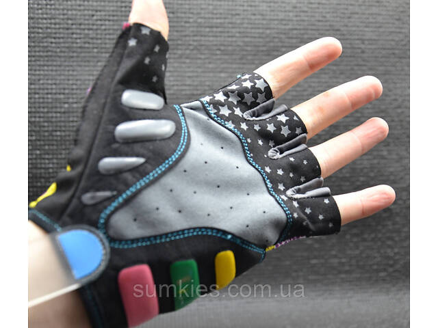 Рукавички для інвалідного візка MadMax GWC-002 Short Fingers 2 M - Фото 6