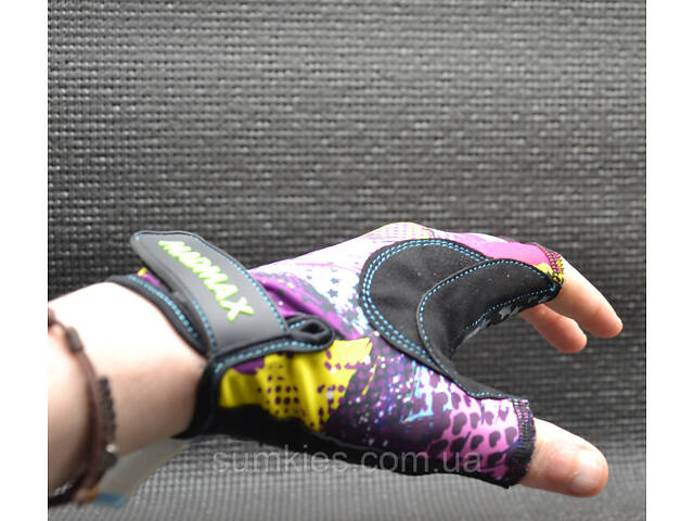 Рукавички для інвалідного візка MadMax GWC-002 Short Fingers 2 M - Фото 9