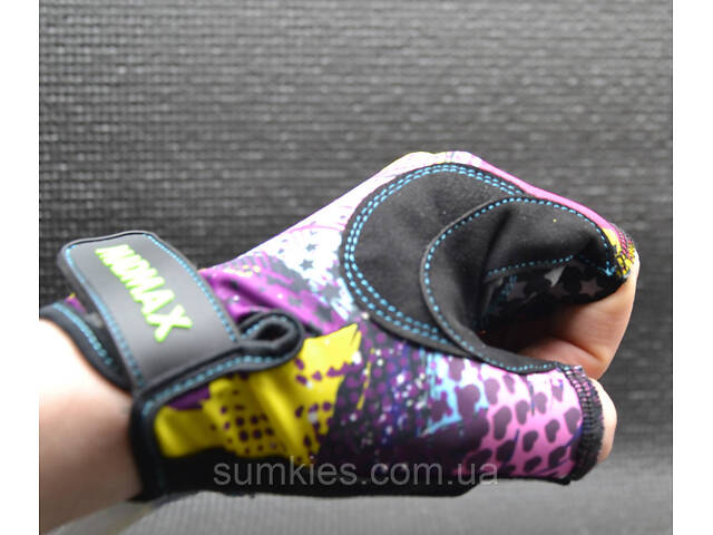 Рукавички для інвалідного візка MadMax GWC-002 Short Fingers 2 M - Фото 10