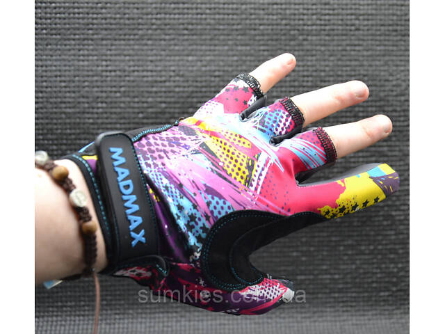 Рукавички для інвалідного візка MadMax GWC-004 Gunman 2 L - Фото 7