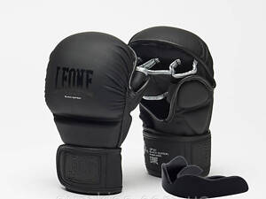 Рукавиці греплінгові для ММА Leone BLACK Edition XL (капа в комплекті)