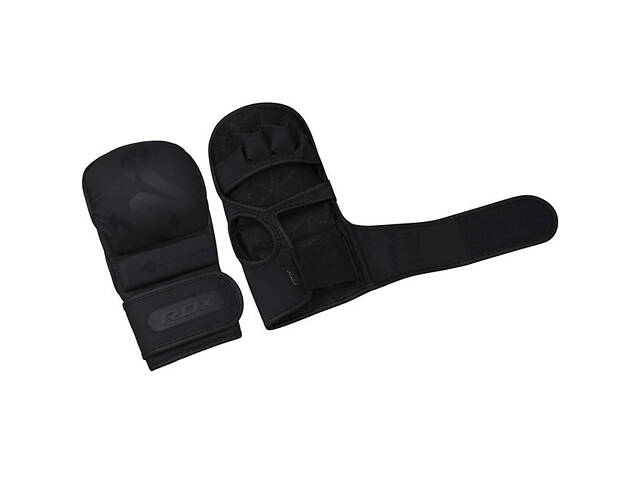 Рукавиці для ММА (Греплінгові рукавички) RDX T15 Noir Inner Matte Black L - Фото 3