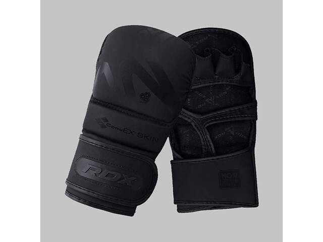 Рукавиці для ММА (Греплінгові рукавички) RDX T15 Noir Inner Matte Black S - Фото 9