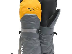 Рукавиці Rab Expedition 8000 Mitts Grey/Yellow L (1033-RB QED-23-GO-L)