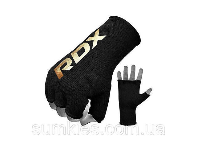 Рукавиці RDX Inner Black/Golden S - Фото 1