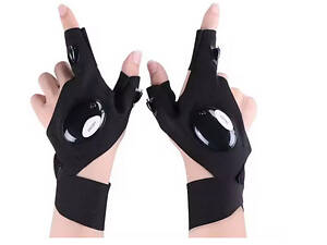 Рукавички з ліхтариком для підсвічування 2 шт. ліва та права No906