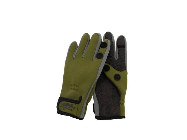 Рукавиці Tramp Effort Olive/Black S (1042-TRGB-002-S) - Фото 2