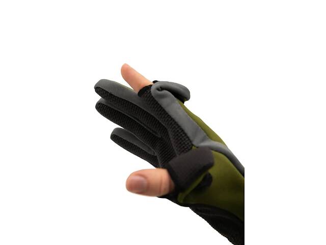 Рукавиці Tramp Effort Olive/Black S (1042-TRGB-002-S) - Фото 7