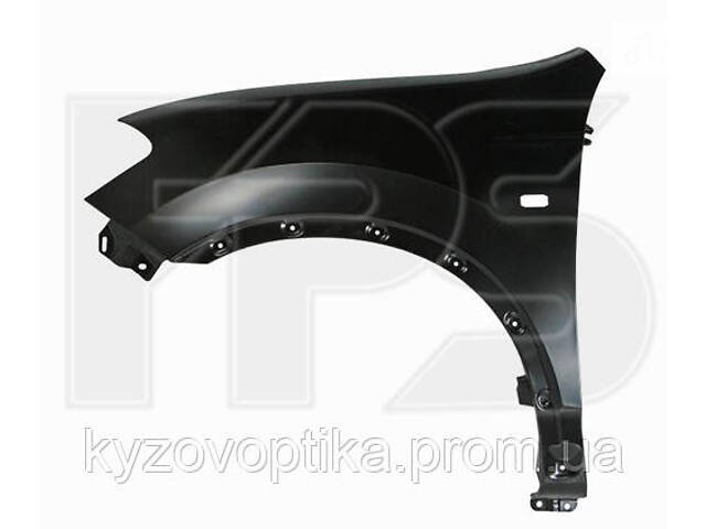 Переднє крило праве для Nissan Qashqai 2010-2014 (TEMPEST) з отв. під повторювач