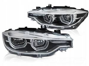 ПЕРЕДНІ ФАРИ BMW F30 F31 11-15R FULL LED RINGS ДЛЯ ДЕННОГО БІГУ DEPO