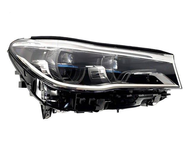 Передние фары Laser (оригинал Б/У) на BMW 7 Series G11 / G12 2015-2019 года. - Фото 3