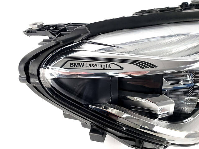 Передние фары Laser (оригинал Б/У) на BMW 7 Series G11 / G12 2015-2019 года. - Фото 5
