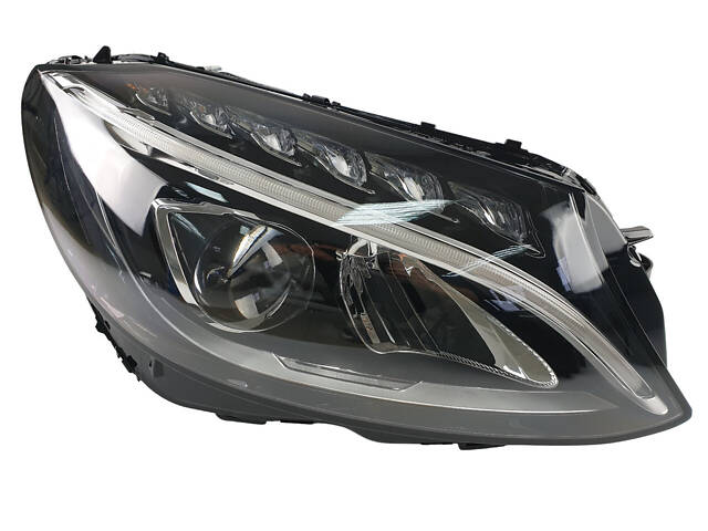 Передние фары Led High Perormance (без блоков) на Mercedes-Benz C-Class W205 2014-2018 года. - Фото 2